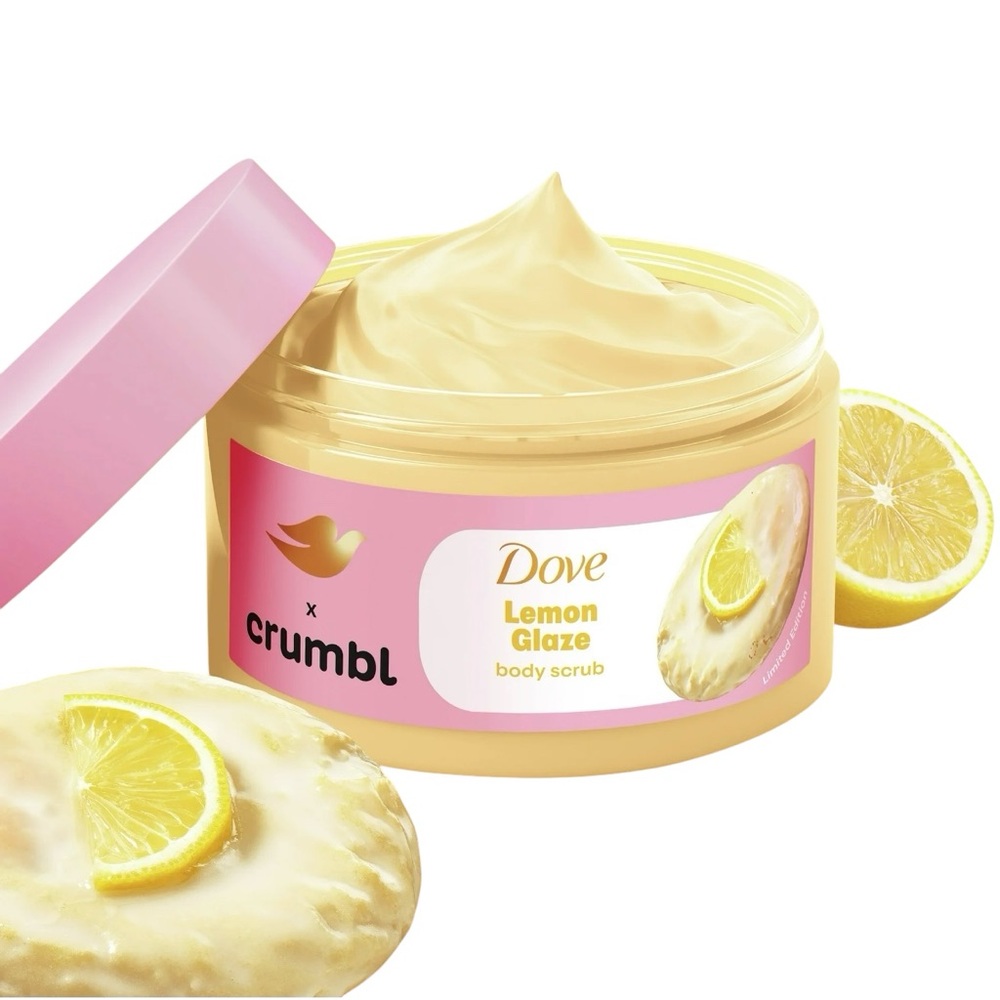 Dove x Crumbl — Lemon Glaze Body Scrub Limited Edition